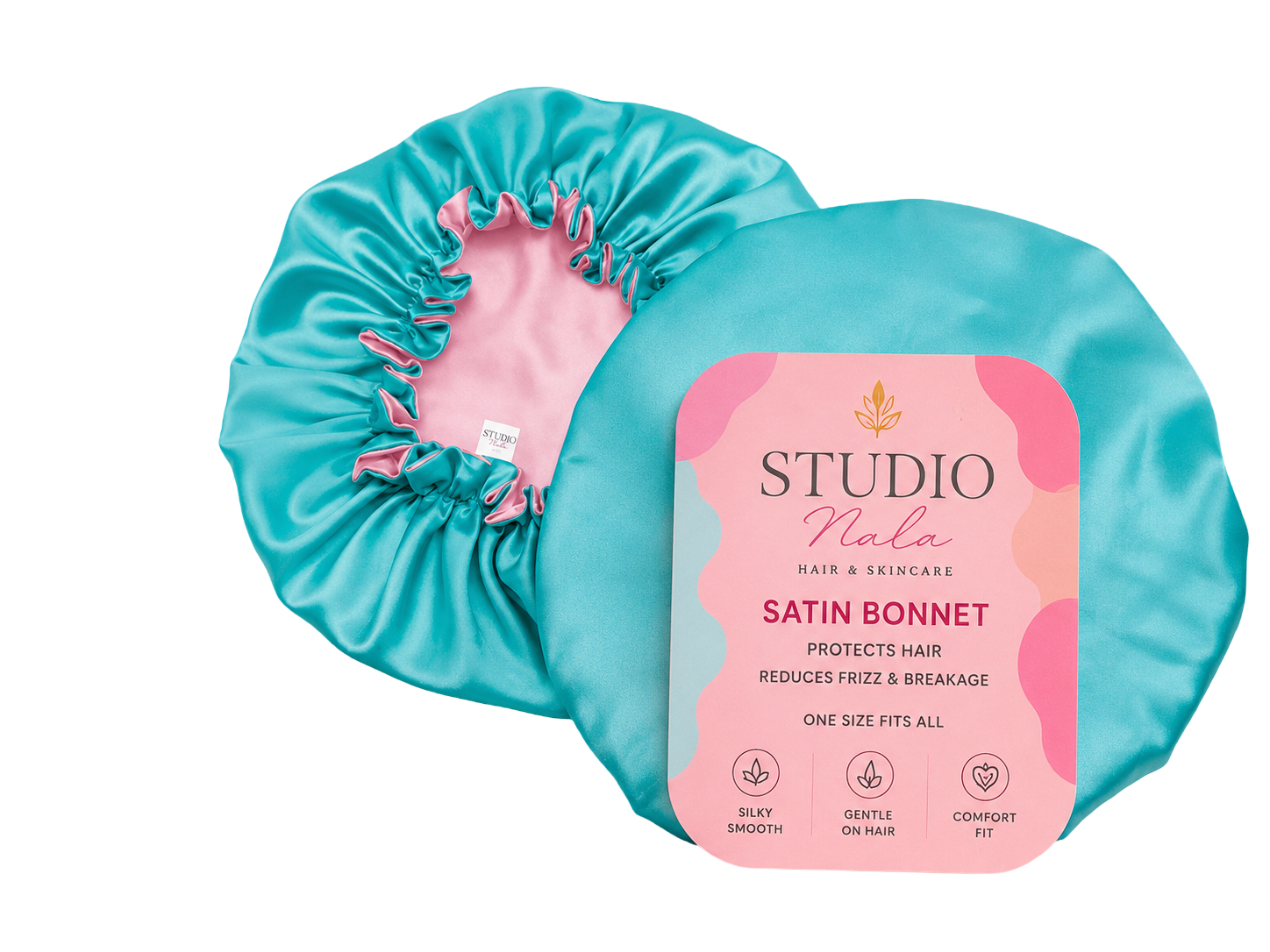 Nala Studio Reversible Satin Bonnet (One-size)